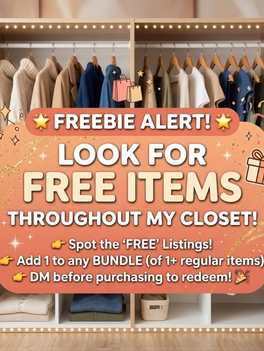 🎁✨ FREEBIE ALERT! CHOOSE A FREE ITEM WITH YOUR PURCHASE! ✨🎁